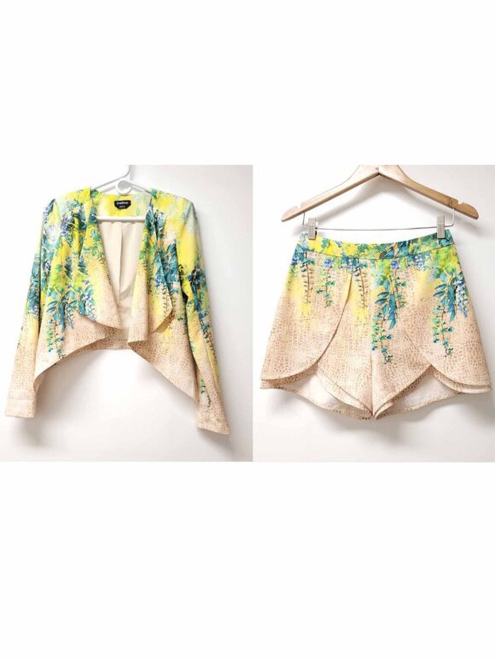 BEBE Blazer And Shorts